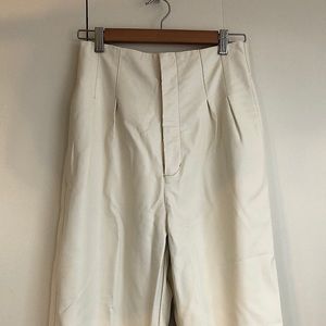 Faux leather FREE PEOPLE sz 6 trousers